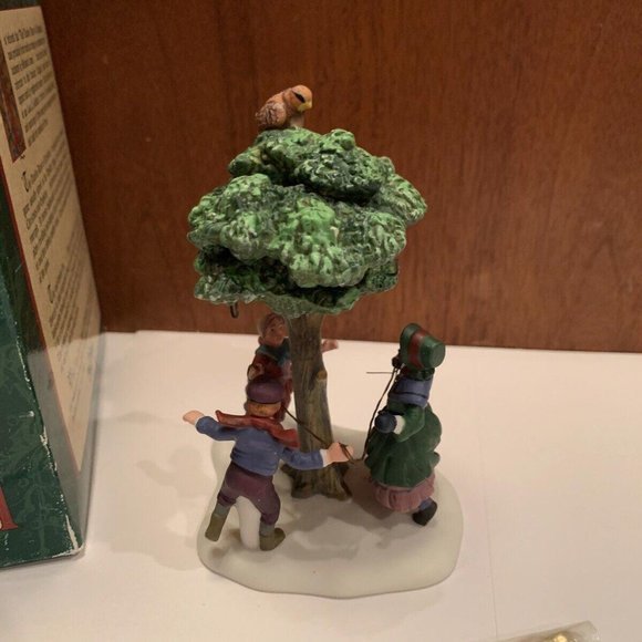 12 Days Of Dickens Village Department 56 Dept 56 A Partridge In A Pear Tree - Picture 8 of 12